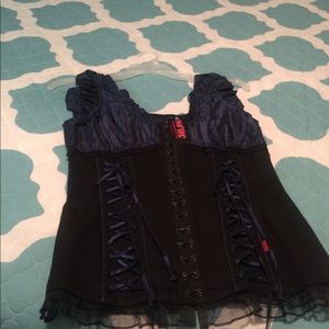 Hot topic corset top
